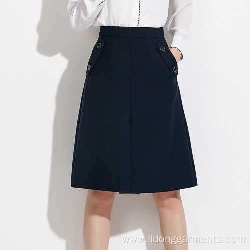 High Quality A-line Women Office Lady Sexy Dress